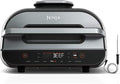Ninja® Foodi® Smart XL 6-in-1 Indoor Grill & Air Fryer, Black/Silver, FG551 | Smart Cook System with built-in thermometer, XL capacity, perfect doneness...